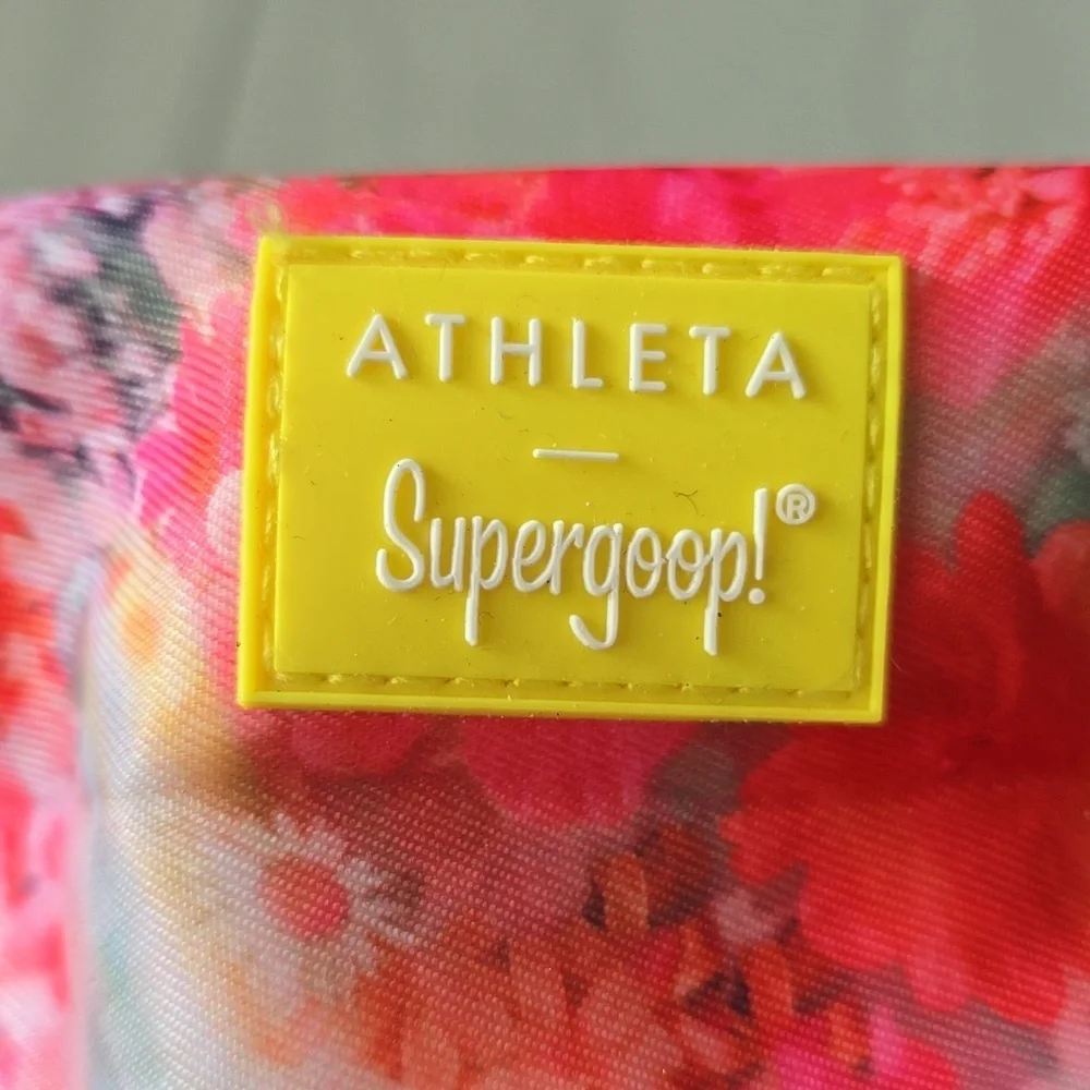 Athleta Supergoop! Floral Cosmetic Bag - Picture 2 of 11